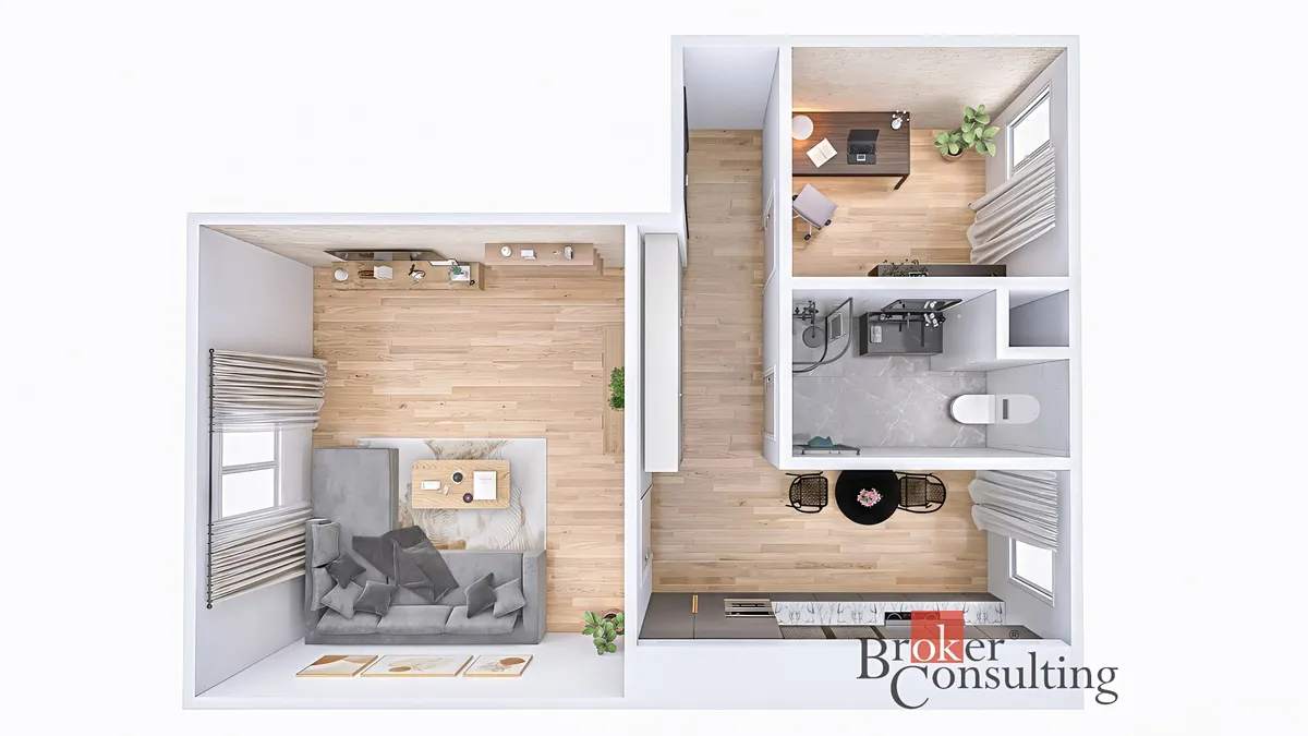 Prodej bytu 2+1 49 m²